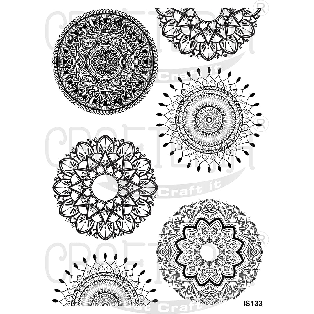 Mandala Designs Insert Sheet (Transparent Sheet) IS133