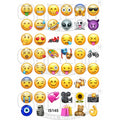 Emoji 1.25 Inch Designs Insert Sheet (Transparent Sheet) IS145