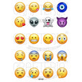 Emoji 1.5 Inch Designs Insert Sheet (Transparent Sheet) IS150