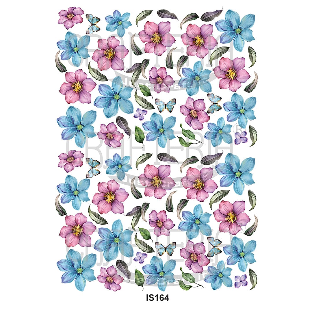 Floral Designs Insert Sheet (Transparent Sheet) IS164