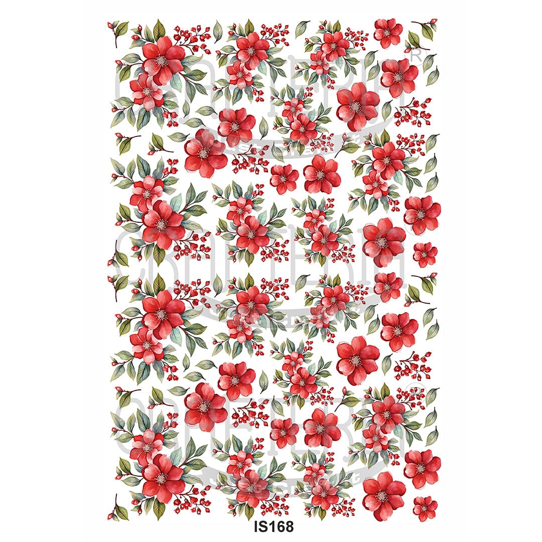 Floral Designs Insert Sheet (Transparent Sheet) IS168