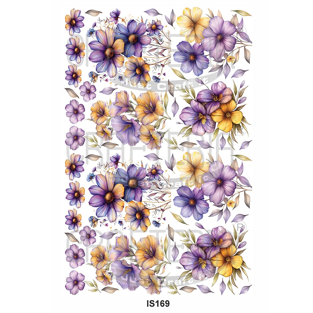 Floral Designs Insert Sheet (Transparent Sheet) IS169