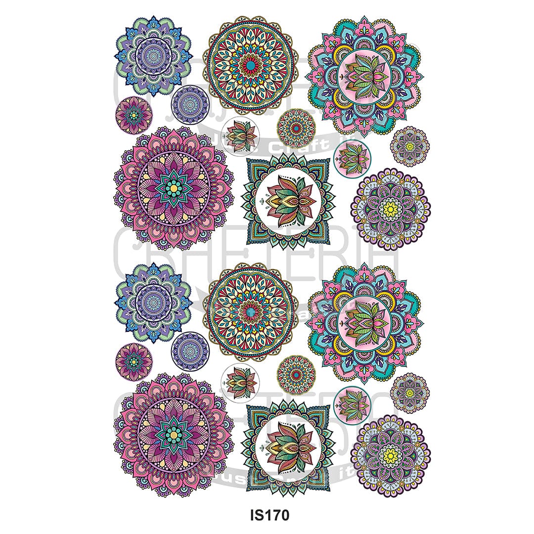 Mandala Designs Insert Sheet (Transparent Sheet) IS170