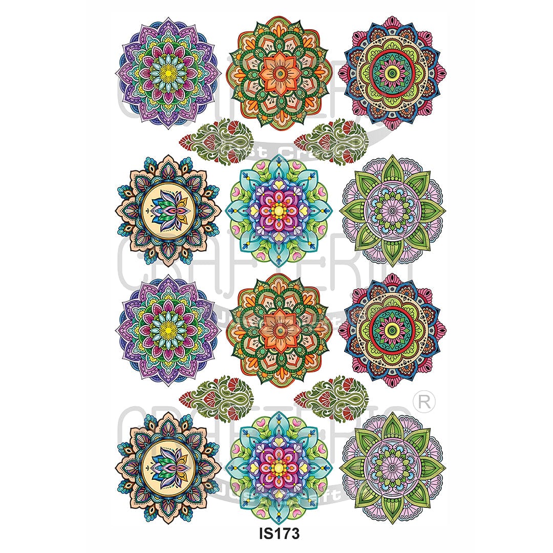Mandala Designs Insert Sheet (Transparent Sheet) IS173