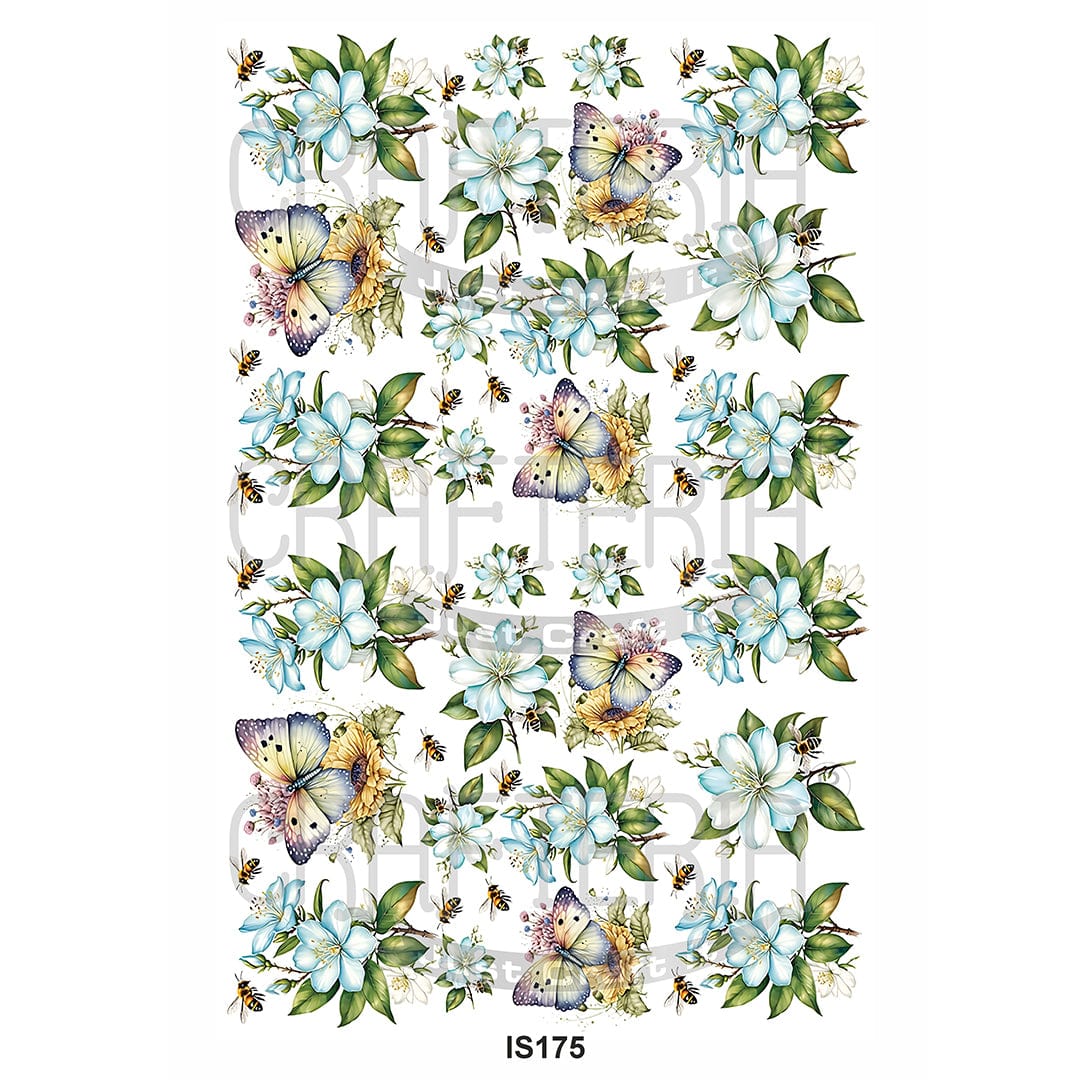 Floral Designs Insert Sheet (Transparent Sheet) IS175