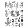Vintage Ornamental Designs Insert Sheet (Transparent Sheet) IS183