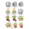 Flower Designs Insert Sheet (Transparent Sheet) IS184