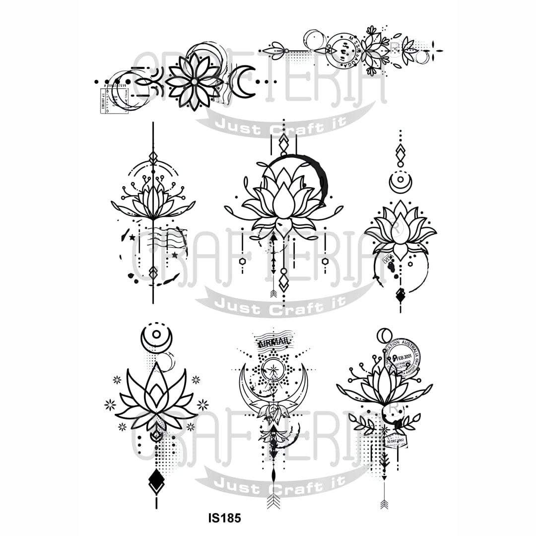 Divine Floral Designs Insert Sheet (Transparent Sheet) IS185