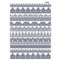 Mandala Border Designs Insert Sheet (Transparent Sheet) IS186