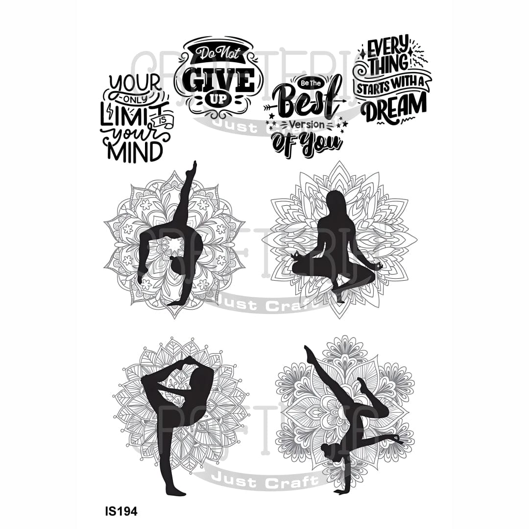Yoga Designs Insert Sheet (Transparent Sheet) IS194