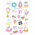Beach Designs Insert Sheet (Transparent Sheet) IS196