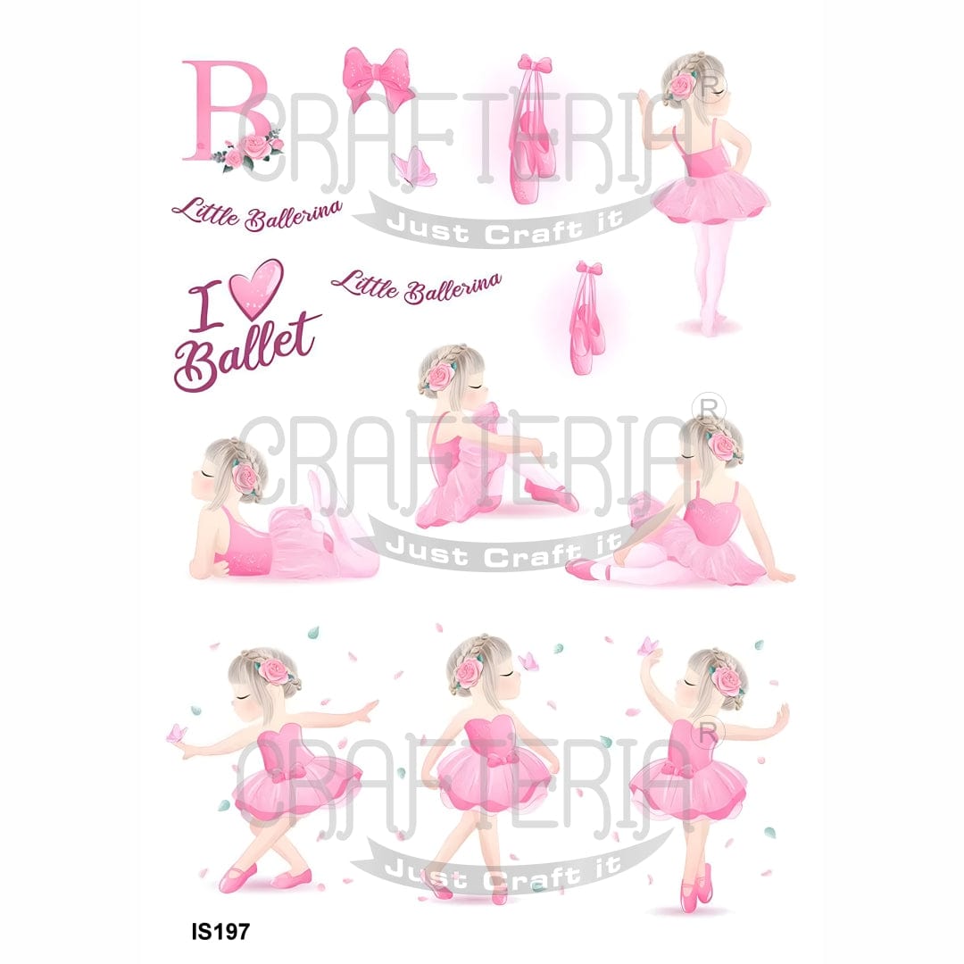 Ballet Designs Insert Sheet (Transparent Sheet) IS197