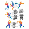 Sports Designs Insert Sheet (Transparent Sheet) IS199