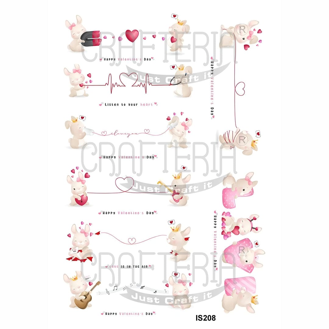 Valentine Designs Insert Sheet (Transparent Sheet) IS208