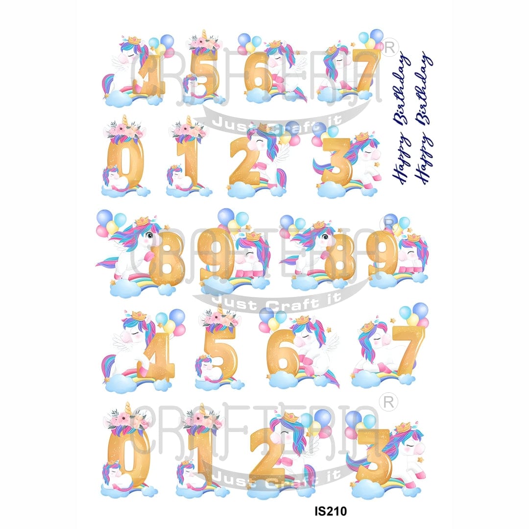 Numerical Designs Insert Sheet (Transparent Sheet) IS210