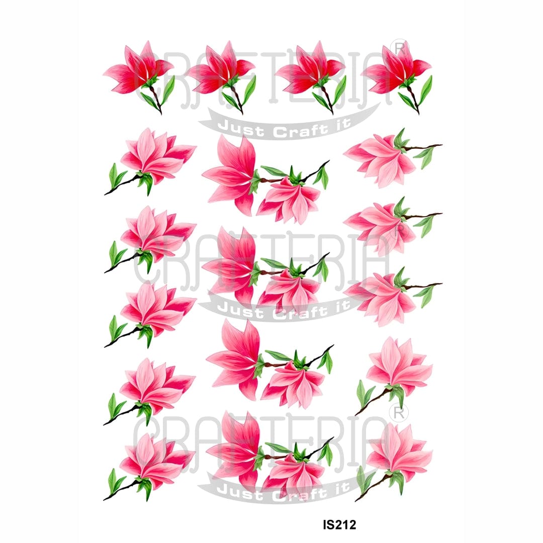 Floral Designs Insert Sheet (Transparent Sheet) IS212