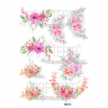 Floral Designs Insert Sheet (Transparent Sheet) IS213