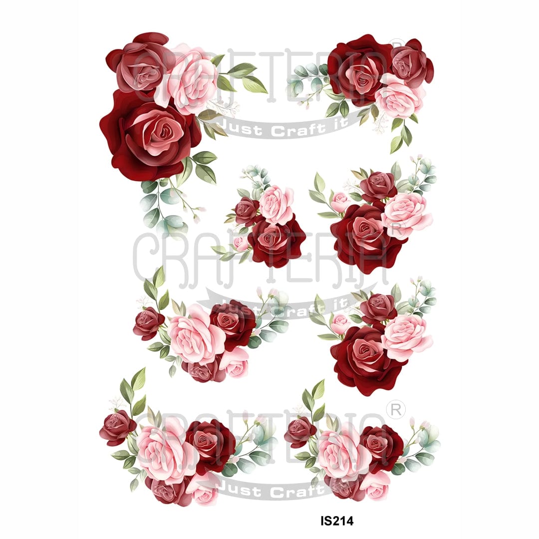 Floral Designs Insert Sheet (Transparent Sheet) IS214