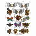 Insects Designs Insert Sheet (Transparent Sheet) IS223