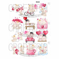 Love Bunnies Designs Insert Sheet (Transparent Sheet) IS234