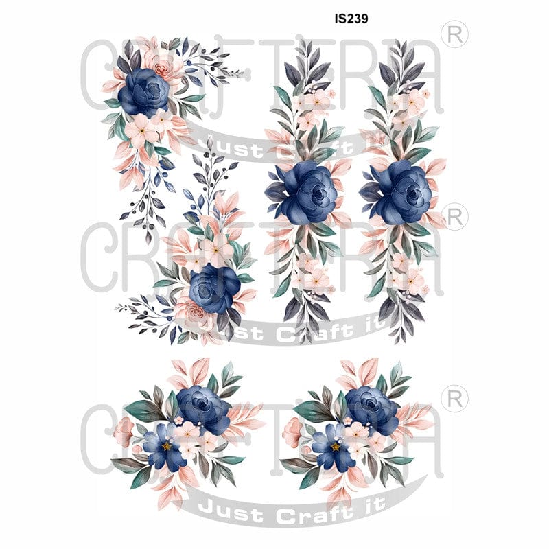 Floral Designs Insert Sheet (Transparent Sheet) IS239