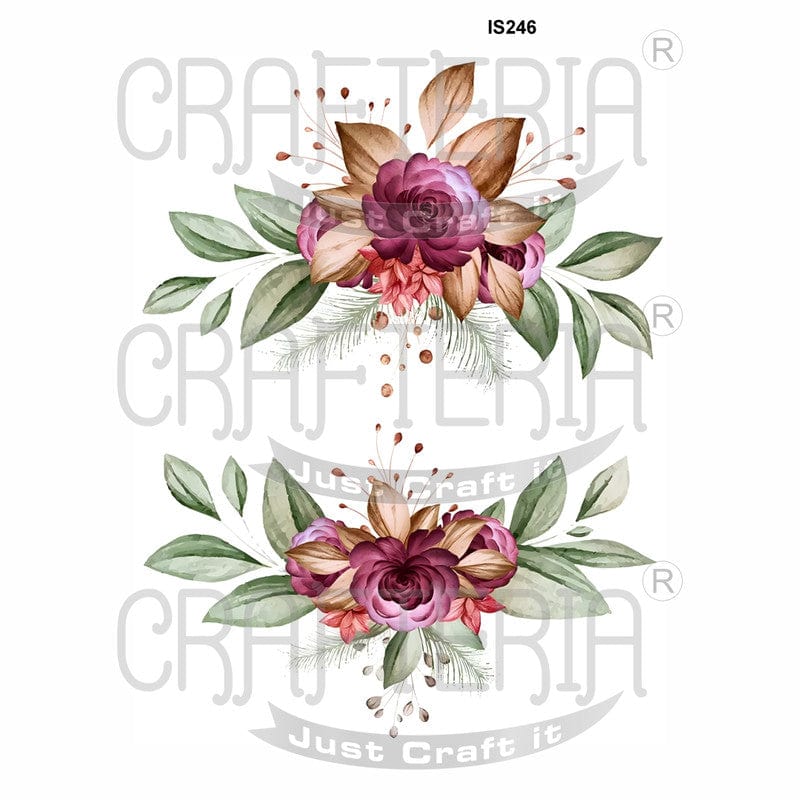 Floral Designs Insert Sheet (Transparent Sheet) IS246