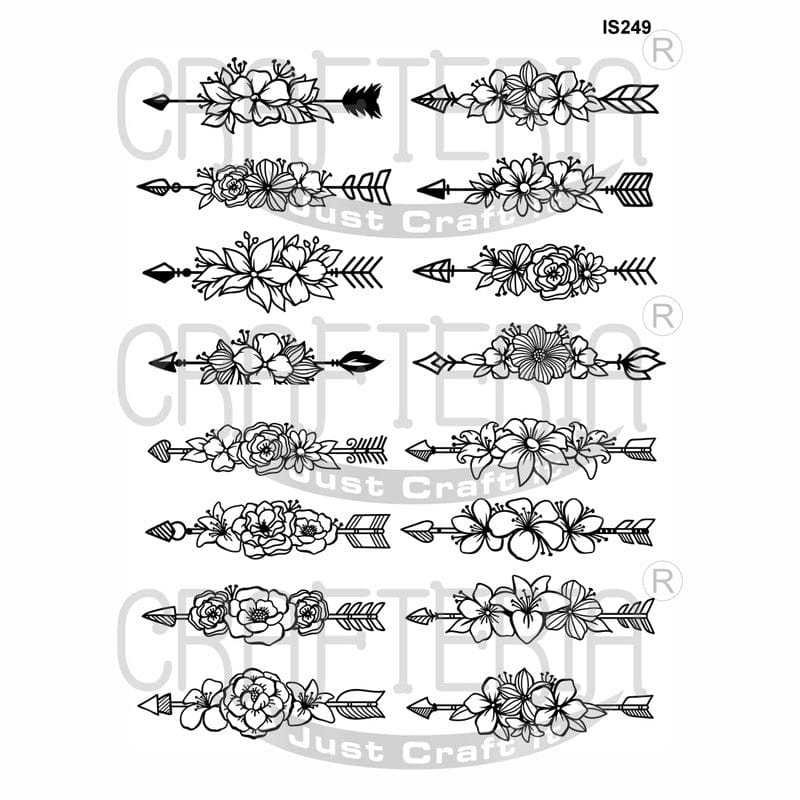 Border Designs Insert Sheet (Transparent Sheet) IS249