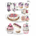 Desserts Designs Insert Sheet (Transparent Sheet) IS250
