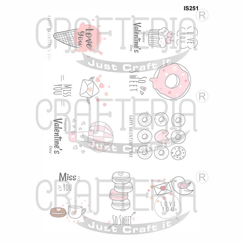 Valentine Designs Insert Sheet (Transparent Sheet) IS251
