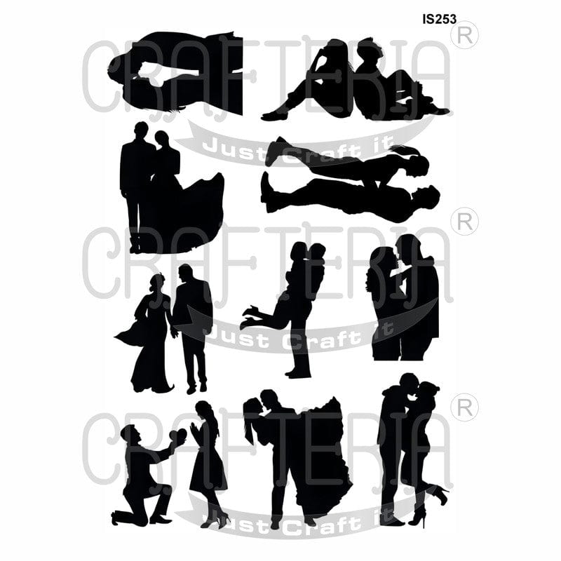 Couple Designs Insert Sheet (Transparent Sheet) IS253