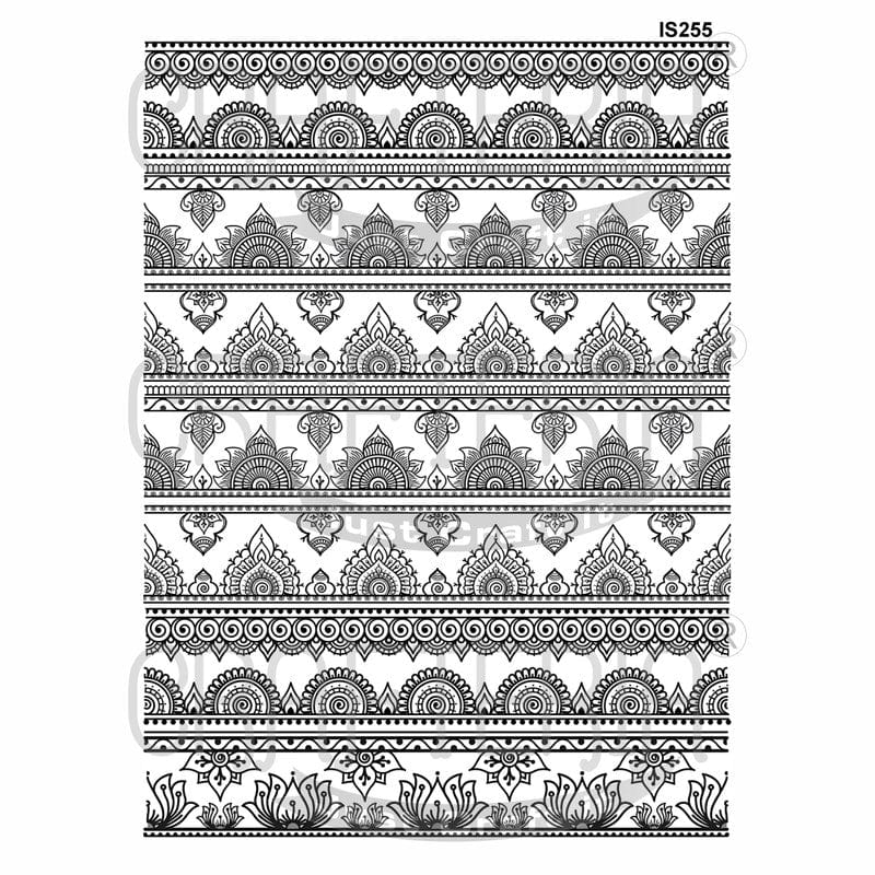 Line Patterns Designs Insert Sheet (Transparent Sheet) IS255