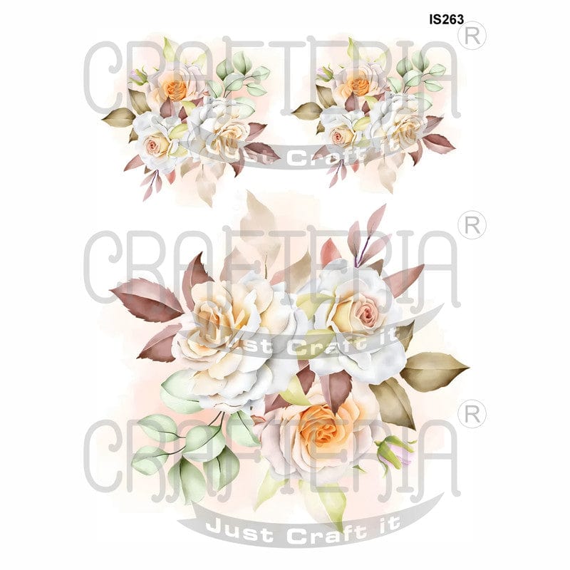 Floral Designs Insert Sheet (Transparent Sheet) IS263