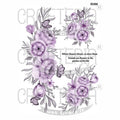 Floral Designs Insert Sheet (Transparent Sheet) IS266