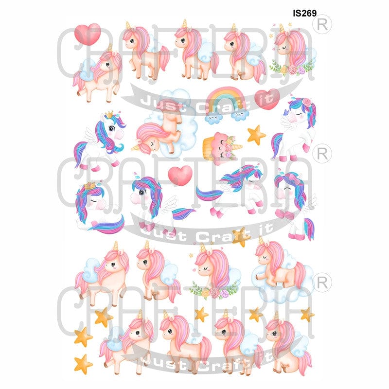 Unicorn Designs Insert Sheet (Transparent Sheet) IS269