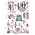 Wedding Designs Insert Sheet (Transparent Sheet) IS270