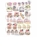 Desserts Designs Insert Sheet (Transparent Sheet) IS274