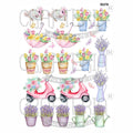 Floral Designs Insert Sheet (Transparent Sheet) IS278