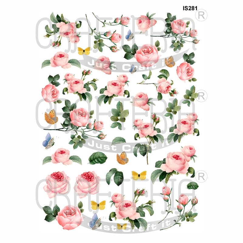 Floral Designs Insert Sheet (Transparent Sheet) IS281