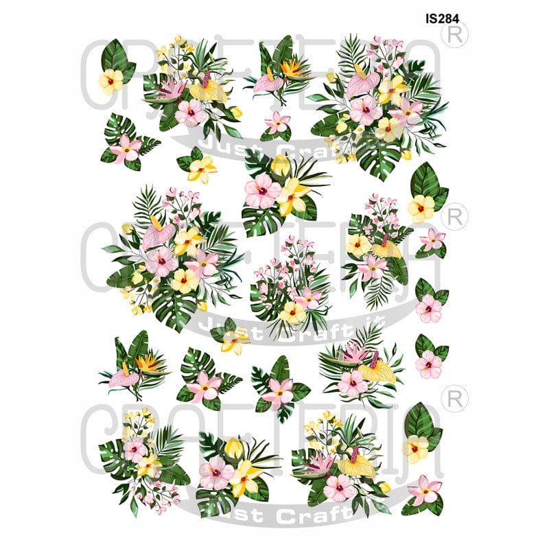 Floral Designs Insert Sheet (Transparent Sheet) IS284