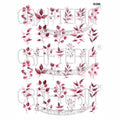 Floral Designs Insert Sheet (Transparent Sheet) IS286
