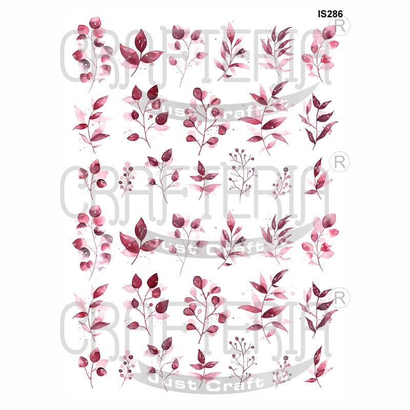 Floral Designs Insert Sheet (Transparent Sheet) IS286