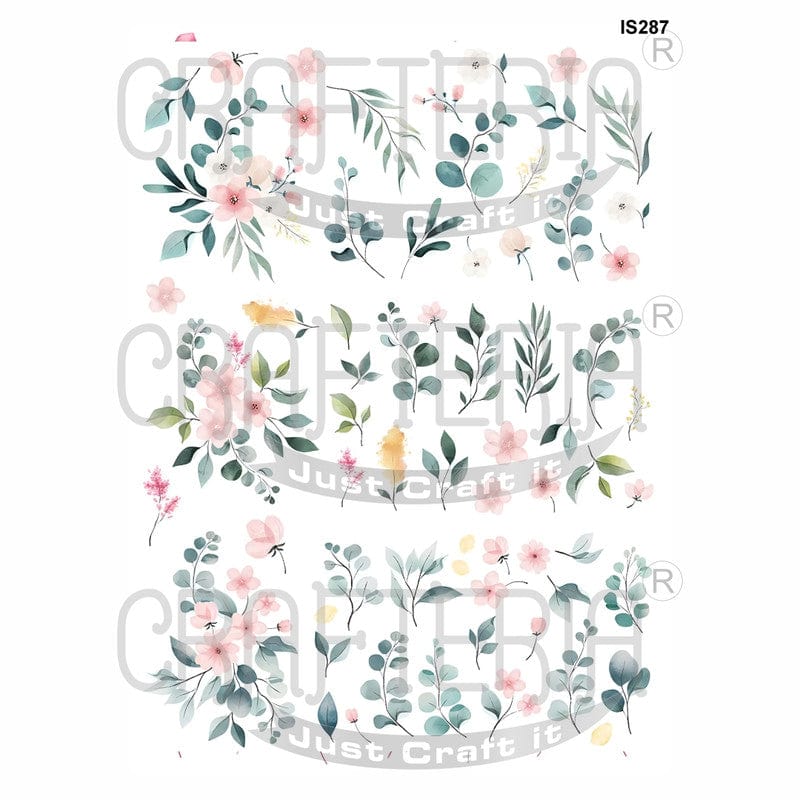 Floral Designs Insert Sheet (Transparent Sheet) IS287