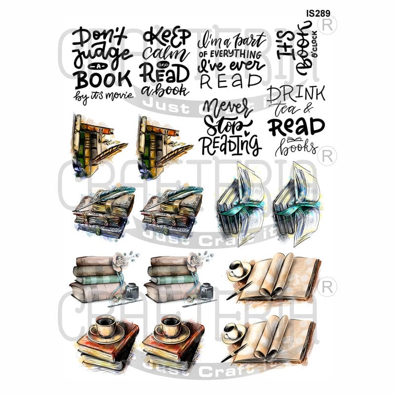 Book Designs Insert Sheet (Transparent Sheet) IS289