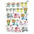 Floral Designs Insert Sheet (Transparent Sheet) IS290