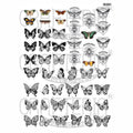 Butterfly Designs Insert Sheet (Transparent Sheet) IS291
