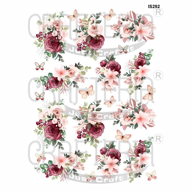 Floral Designs Insert Sheet (Transparent Sheet) IS292
