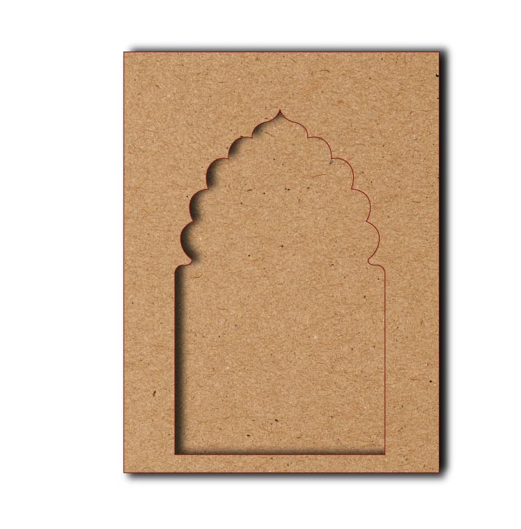Classic Arch MDF Jharokha – Design 3