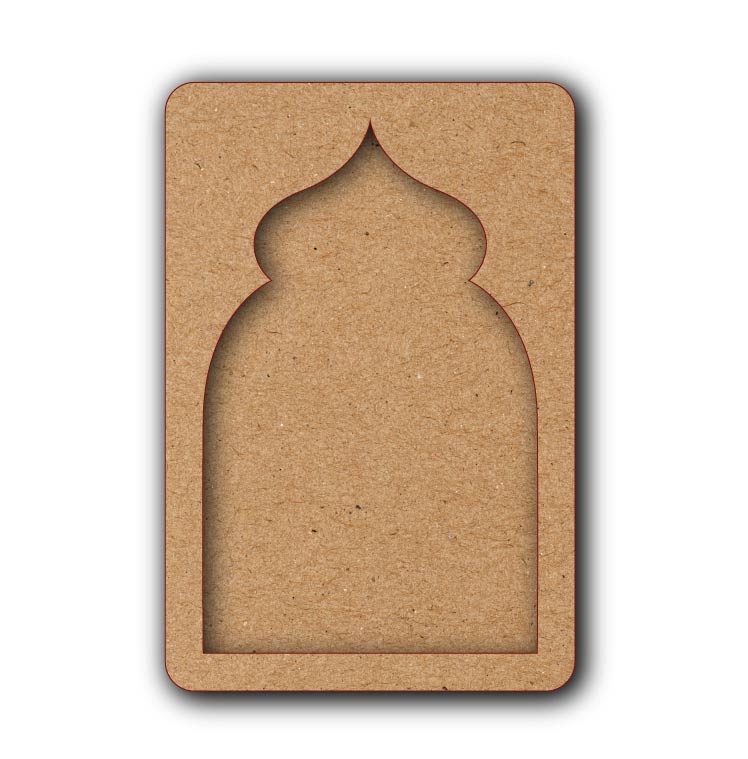 Classic Arch MDF Jharokha – Design 6