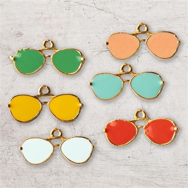 Goggles Gold Jewellery Charms