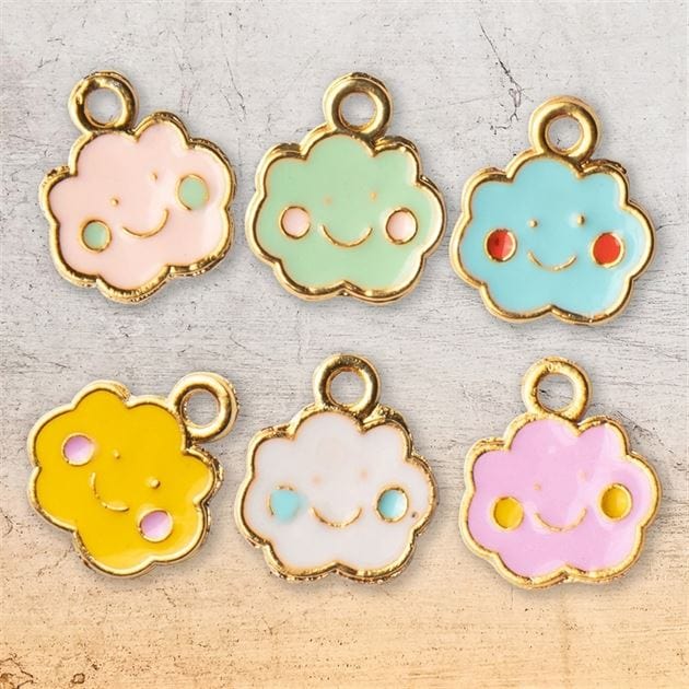 Cloud Gold Jewellery Charms